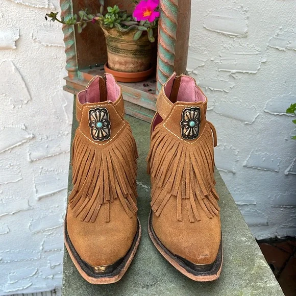 Lane: kiss me at midnight Suede Ankle Boots - Picture 9 of 9